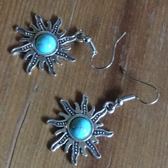 Jewelry - Rodeo cowgirl horse riding earrings sunshine dangle Coachella festival market